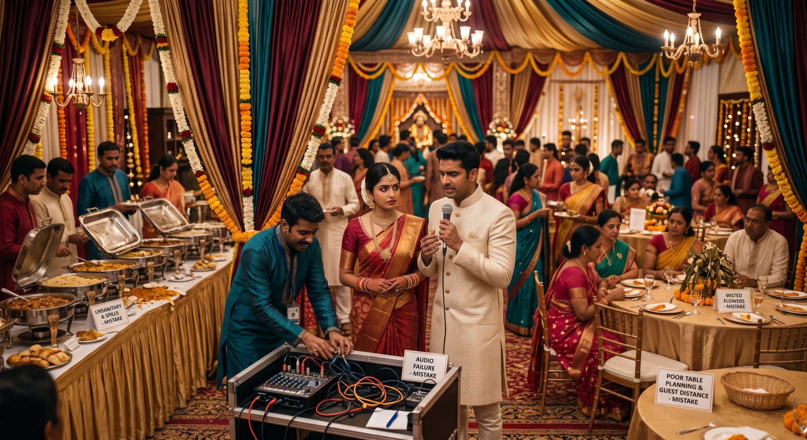 Common Wedding Reception Mistakes to Avoid