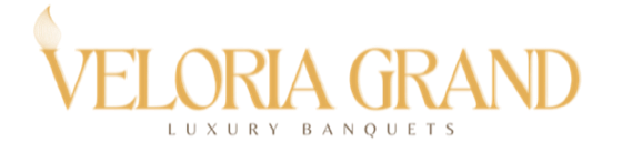 Veloria Grand banquet hall logo
